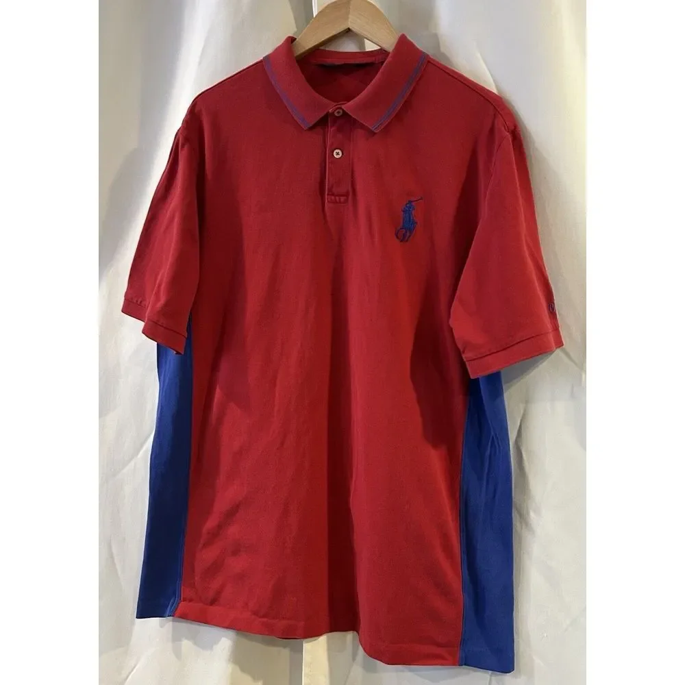 Polo Ralph Lauren Palmilla Golf Pro‎ Fit Collard Shirt Size XL Large Pony